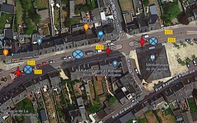 Modification stationnement et aménagement de voirie