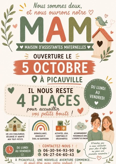 Ouverture prochaine de la MAM