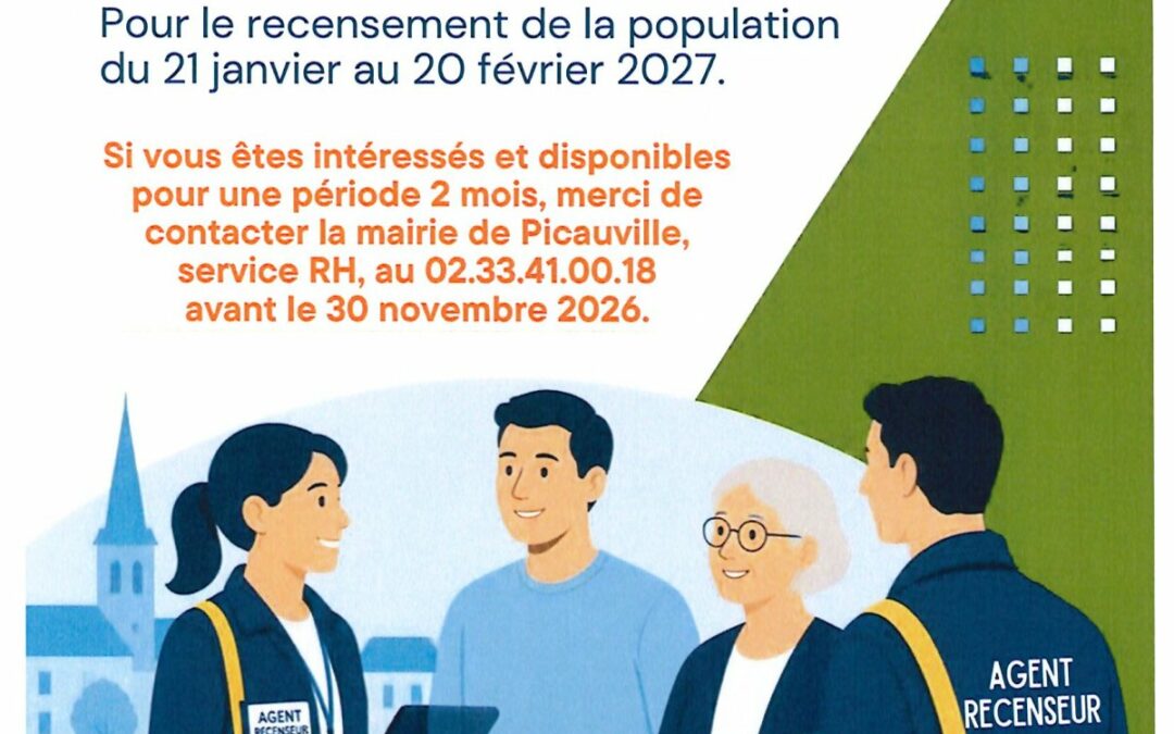 RECENSEMENT DE LA POPULATION 2027